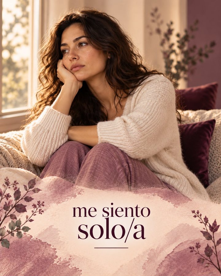 me siento solo/a